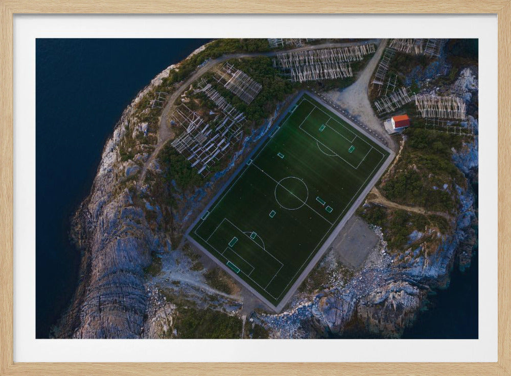 The furthest football field - Poster / Art Print