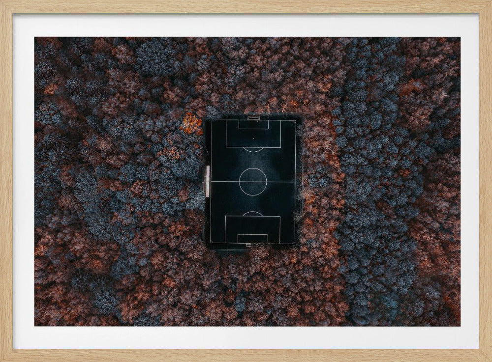 playing in the forest - Poster / Art Print