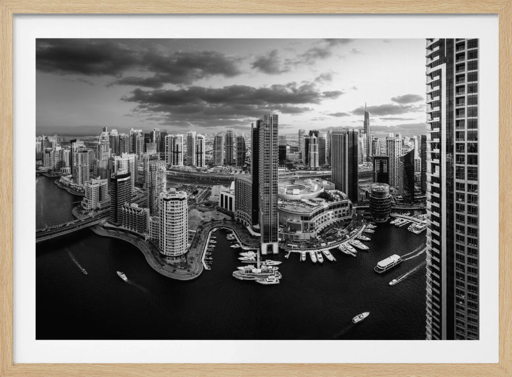 Dubai marina - Poster / Art Print