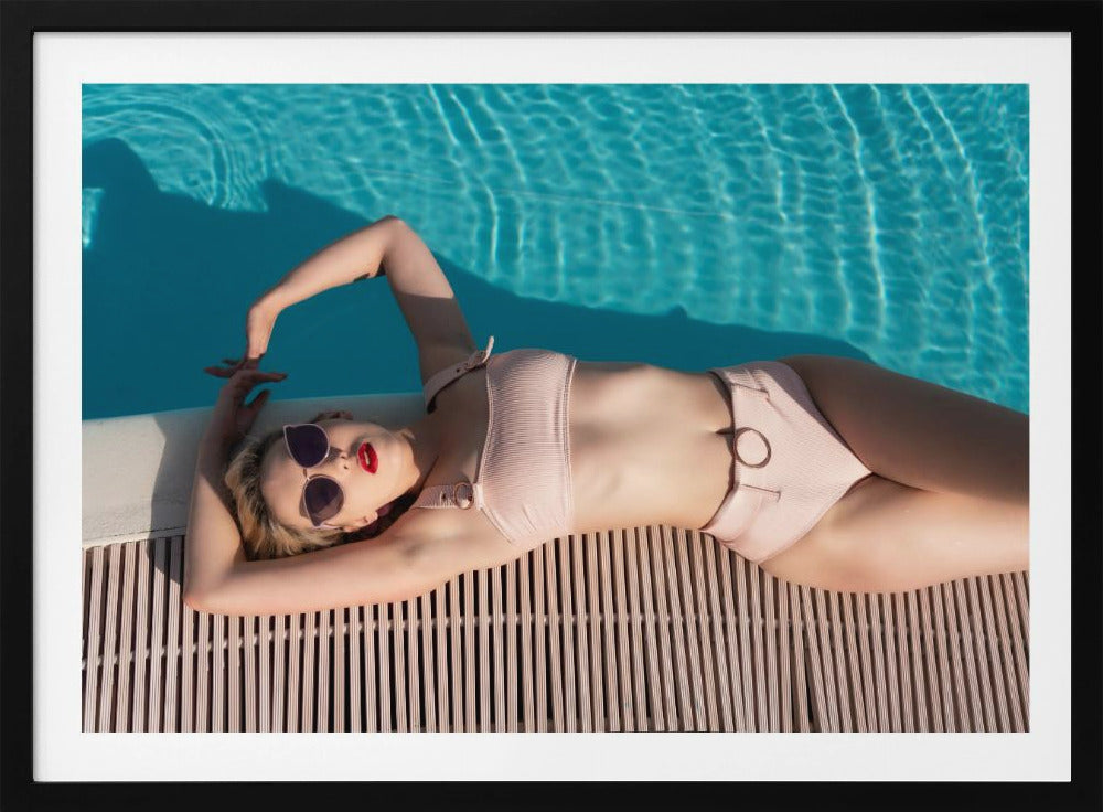 Poolside - Poster / Art Print