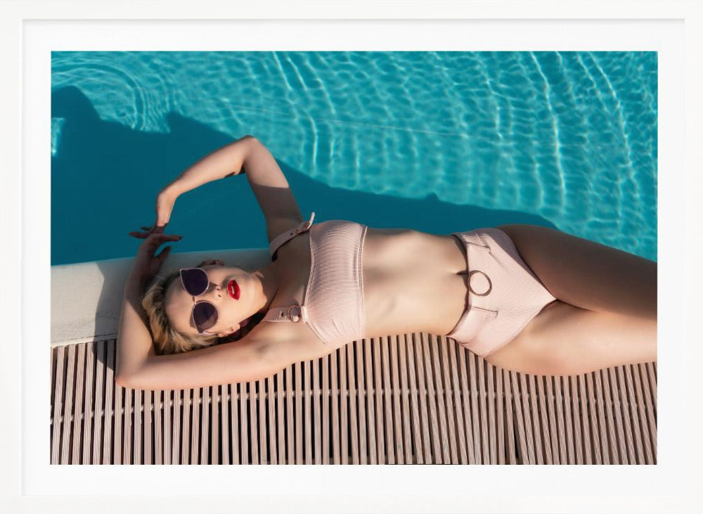 Poolside - Poster / Art Print
