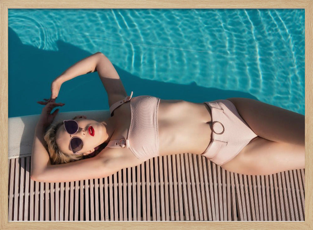 Poolside - Poster / Art Print