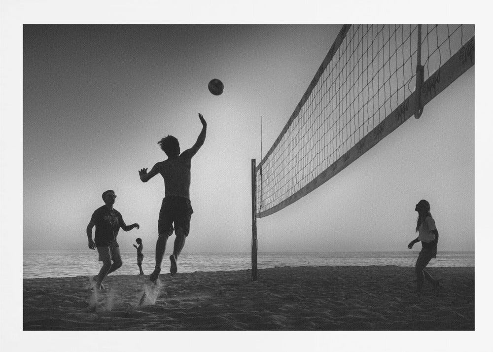 Beach volleyball - Poster / Art Print