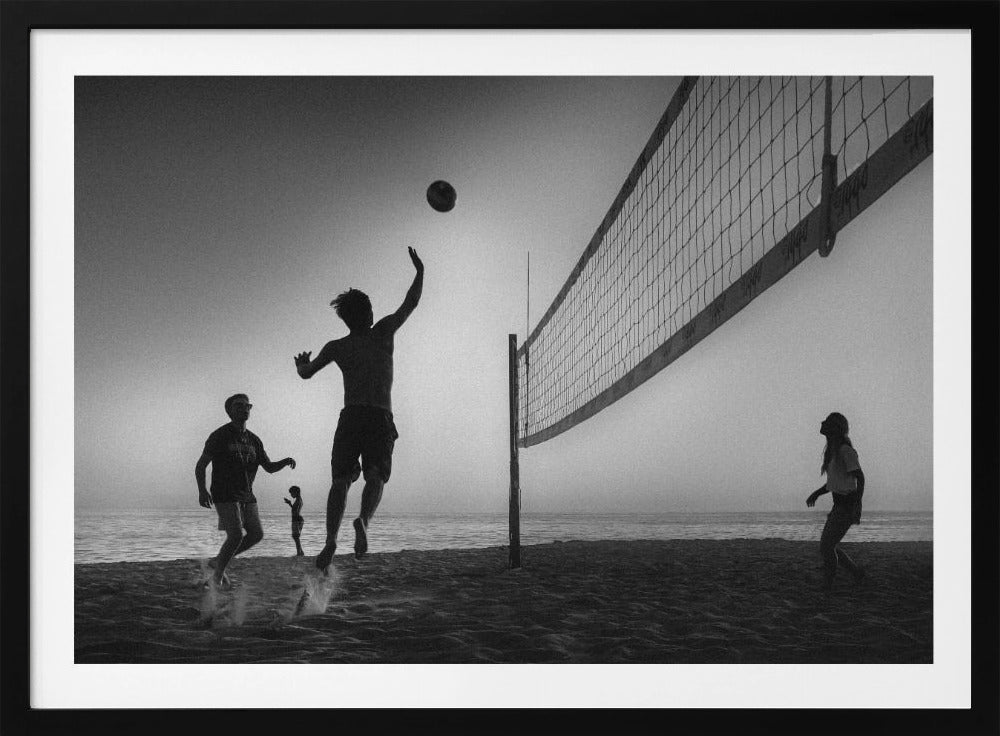 Beach volleyball - Poster / Art Print