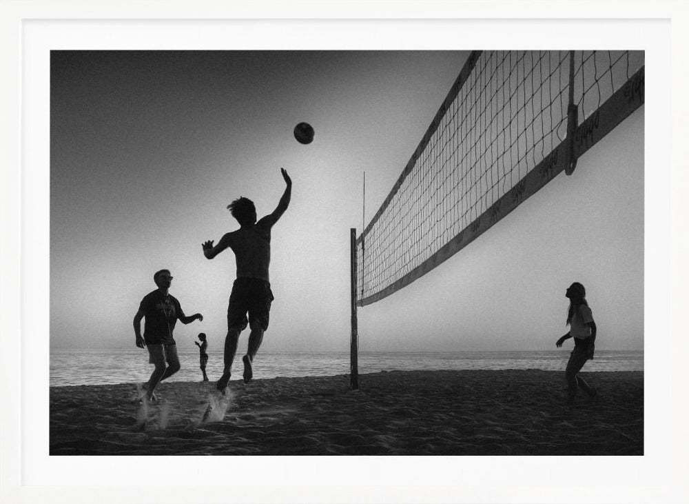 Beach volleyball - Poster / Art Print