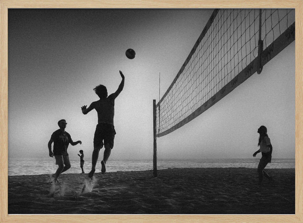 Beach volleyball - Poster / Art Print