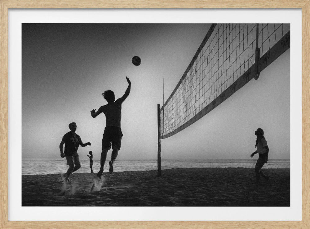 Beach volleyball - Poster / Art Print