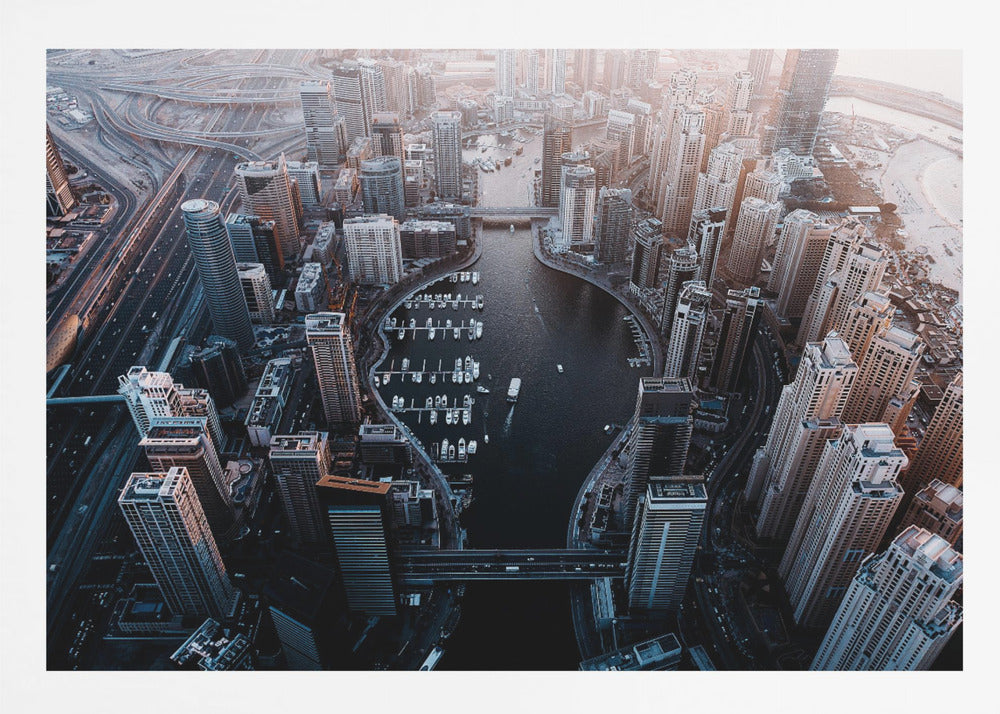 Dubai Marina - Poster / Art Print