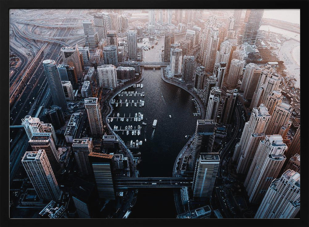 Dubai Marina - Poster / Art Print