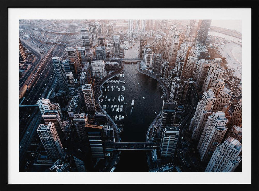 Dubai Marina - Poster / Art Print