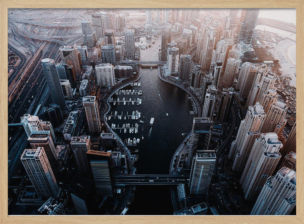 Dubai Marina - Poster / Art Print