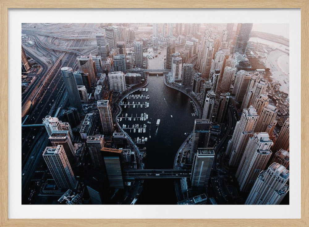 Dubai Marina - Poster / Art Print