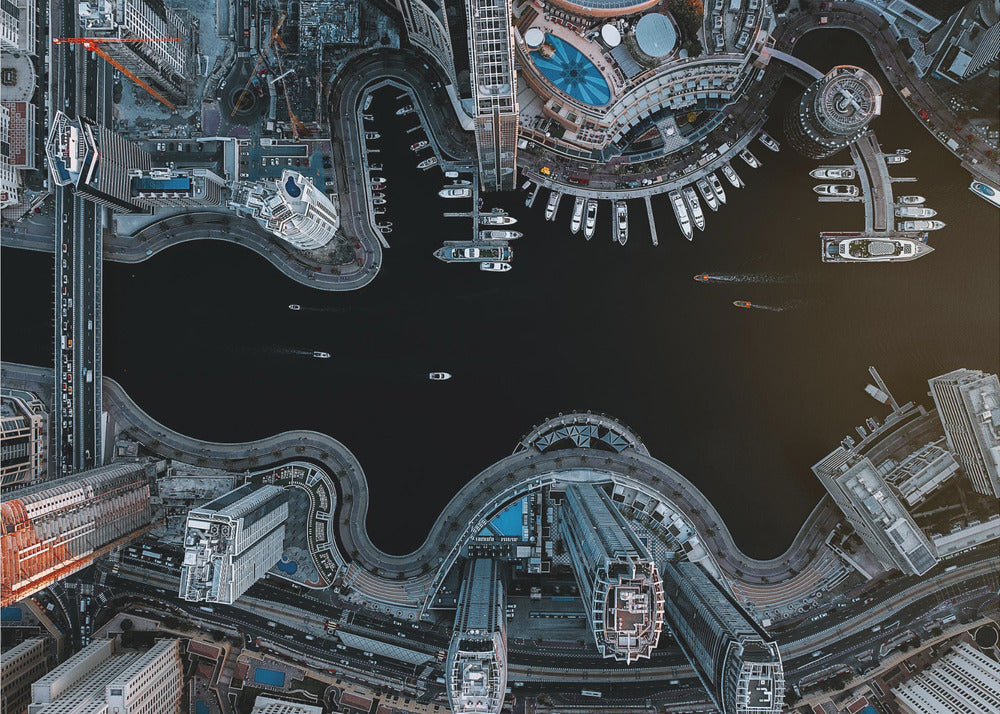 Dubai Marina 2 - Poster / Art Print