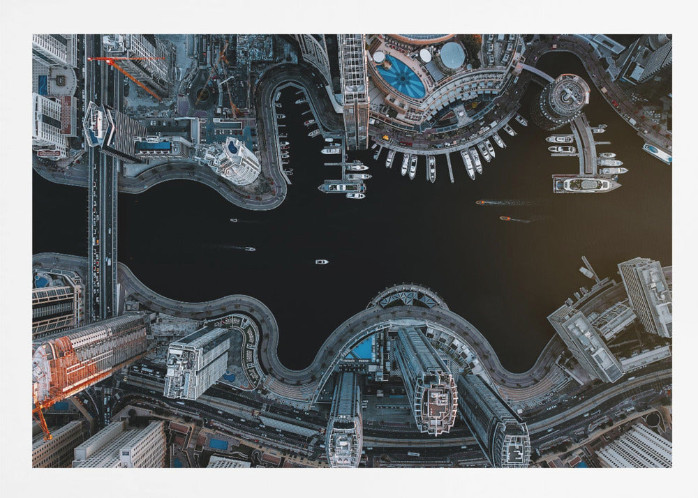 Dubai Marina 2 - Poster / Art Print