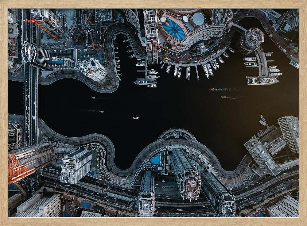 Dubai Marina 2 - Poster / Art Print