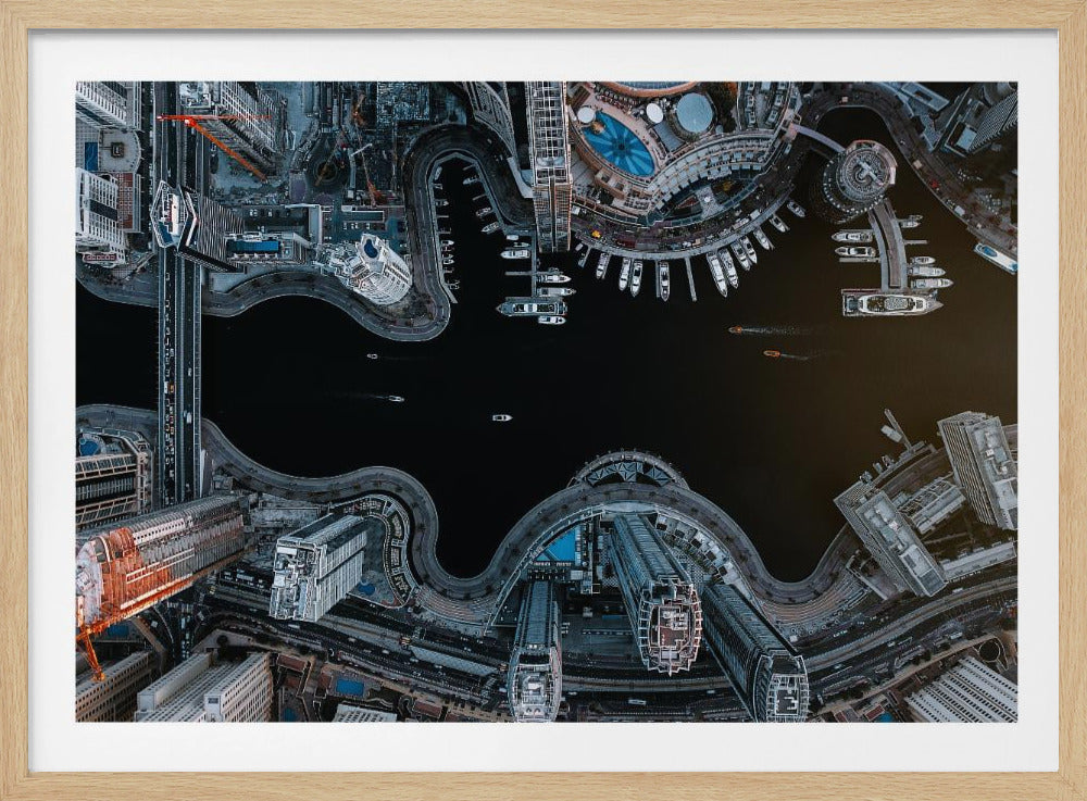 Dubai Marina 2 - Poster / Art Print