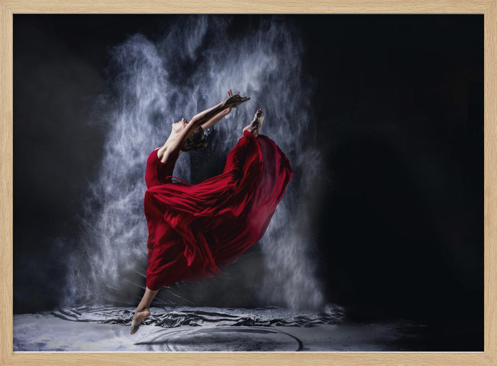 Red Dancing - Poster / Art Print