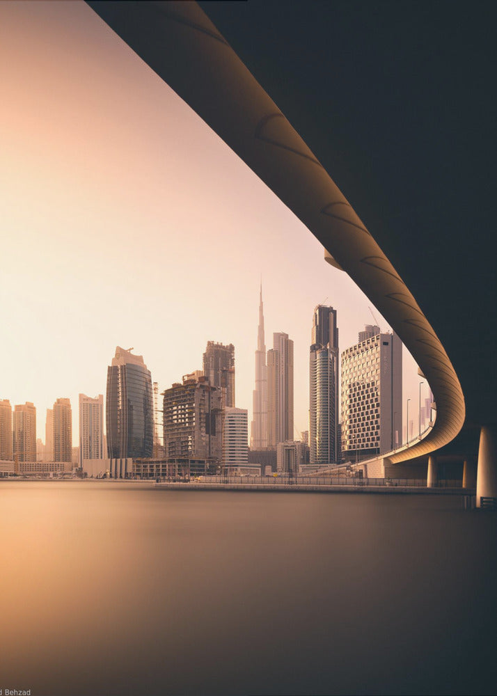 Dubai Business Bay - Poster / Art Print