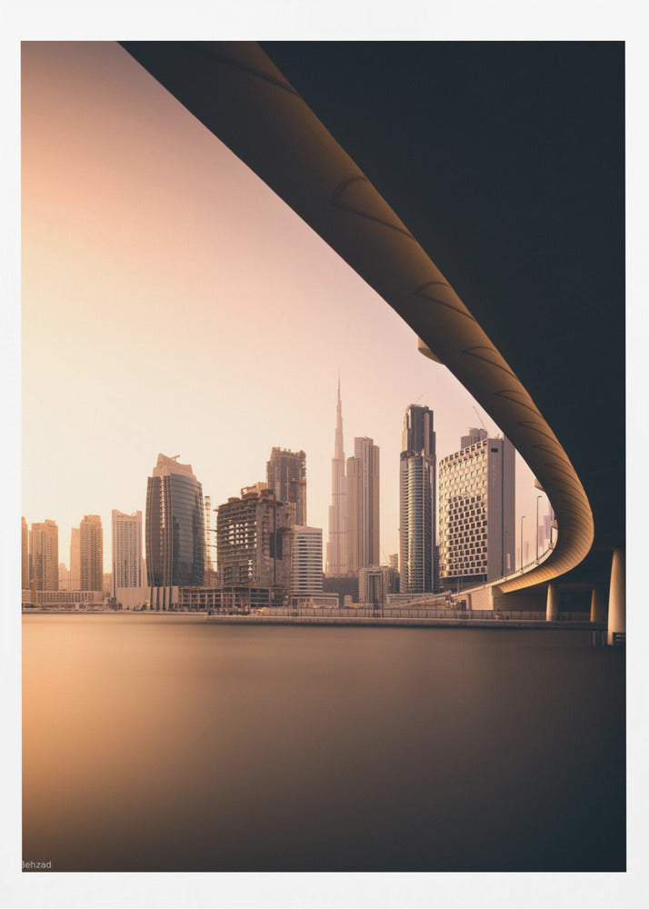 Dubai Business Bay - Poster / Art Print