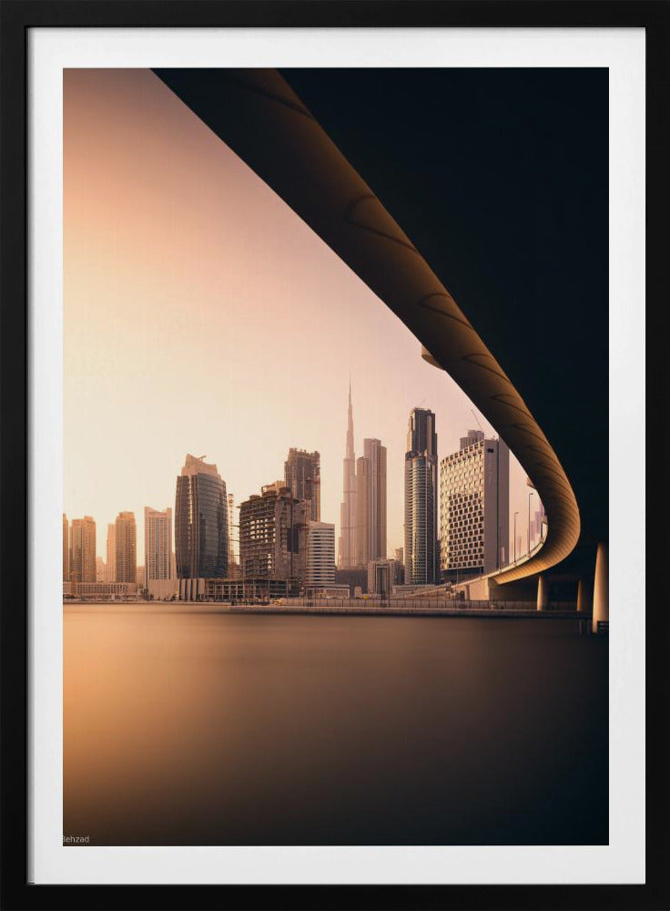 Dubai Business Bay - Poster / Art Print