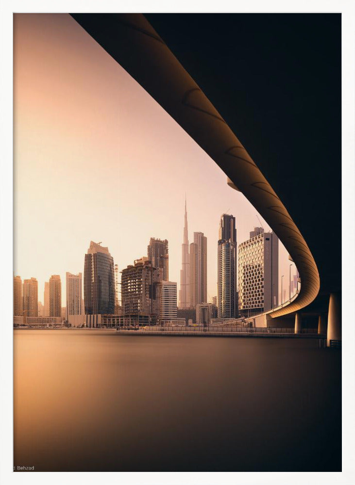 Dubai Business Bay - Poster / Art Print