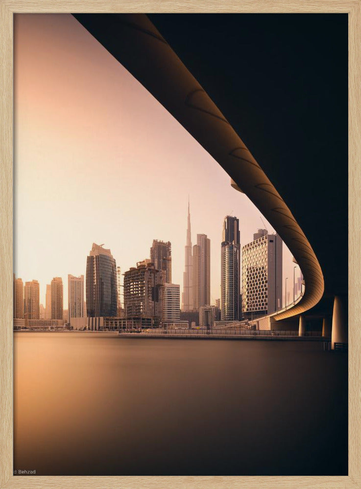 Dubai Business Bay - Poster / Art Print