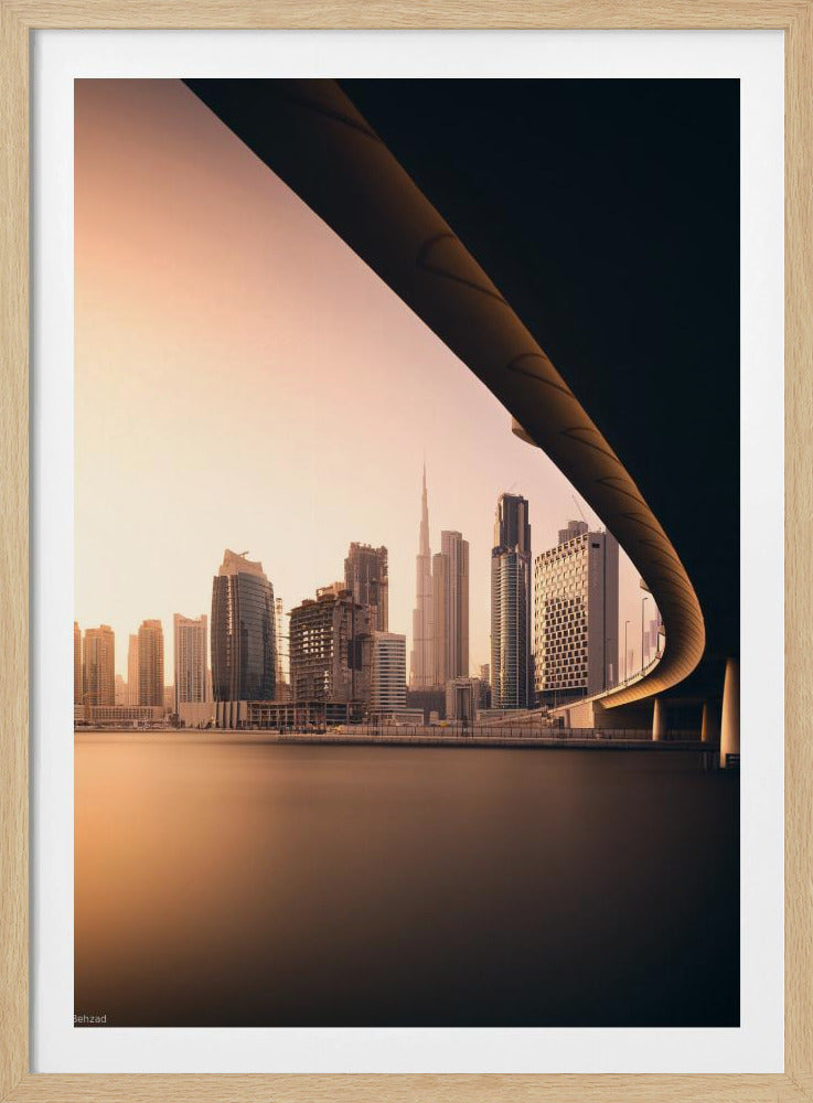 Dubai Business Bay - Poster / Art Print