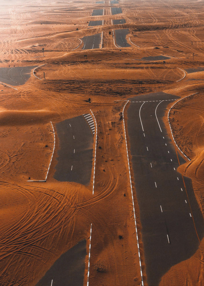 Dubai desert - Poster / Art Print