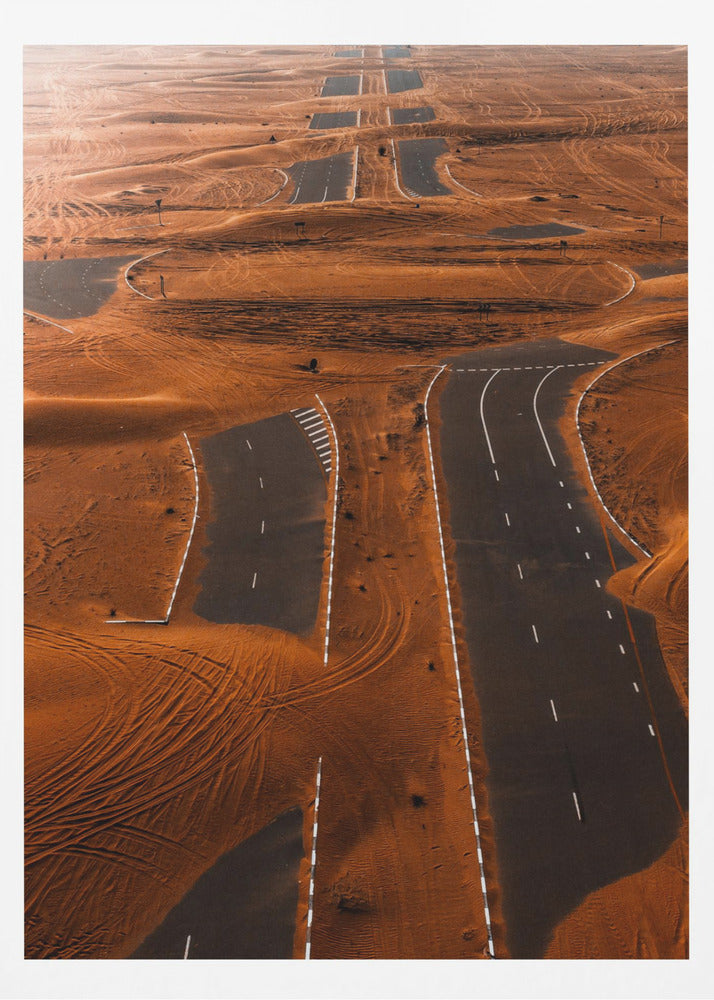 Dubai desert - Poster / Art Print