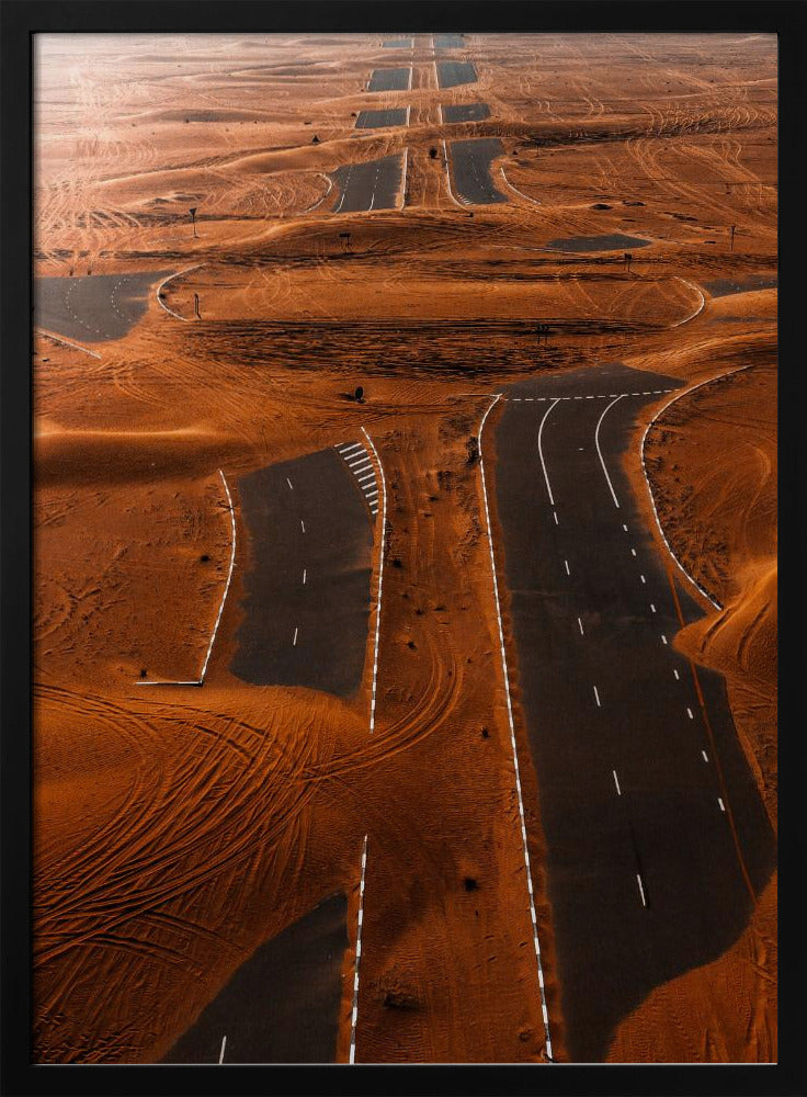 Dubai desert - Poster / Art Print