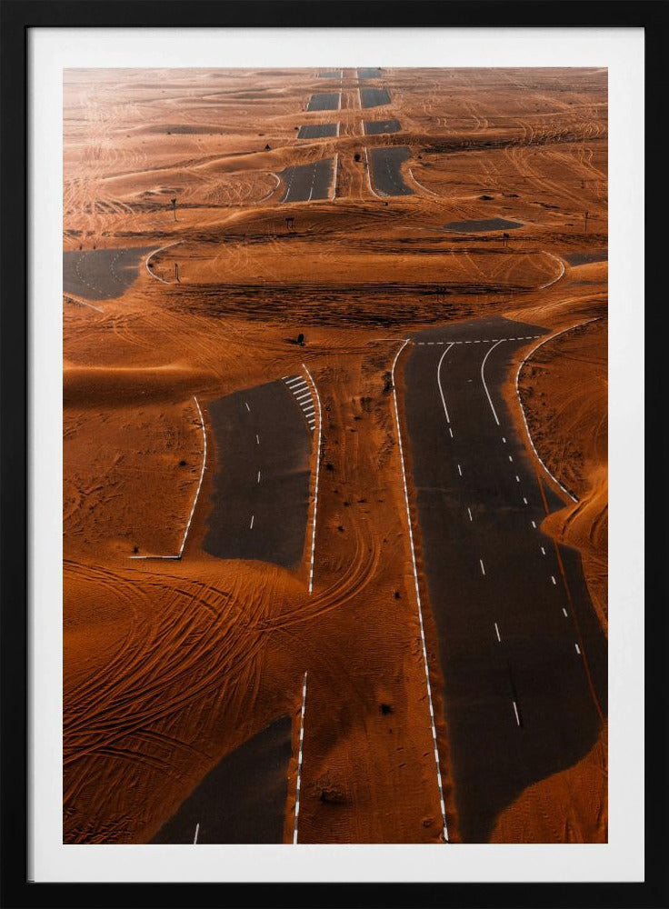 Dubai desert - Poster / Art Print