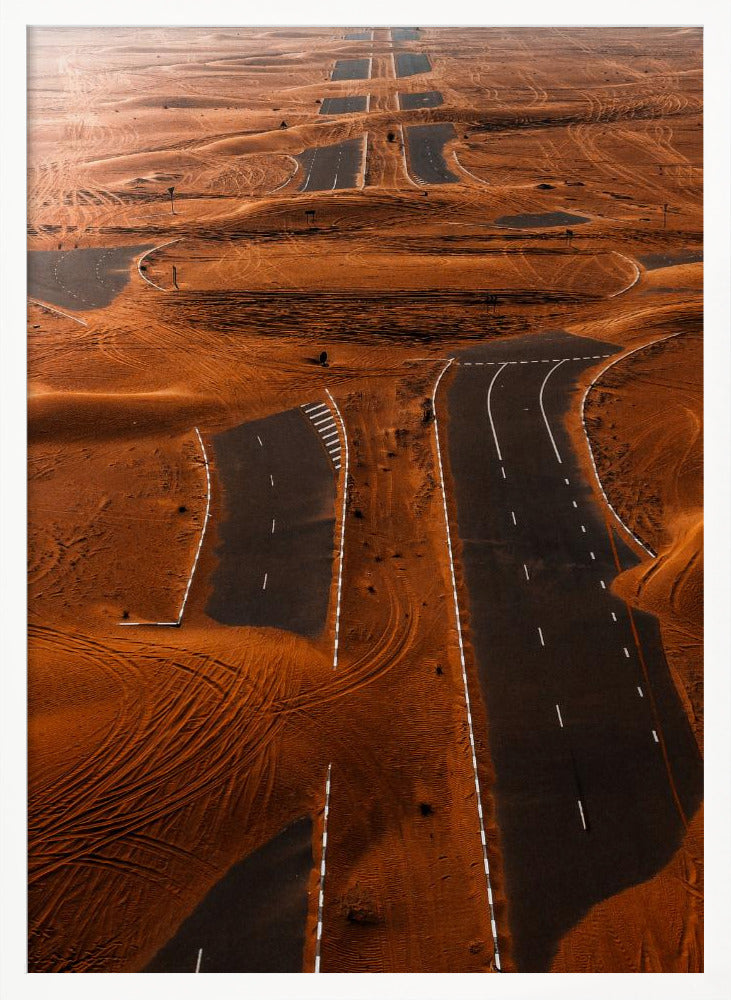 Dubai desert - Poster / Art Print