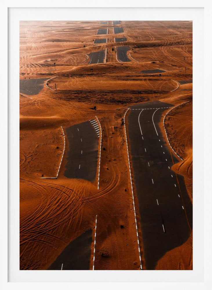 Dubai desert - Poster / Art Print