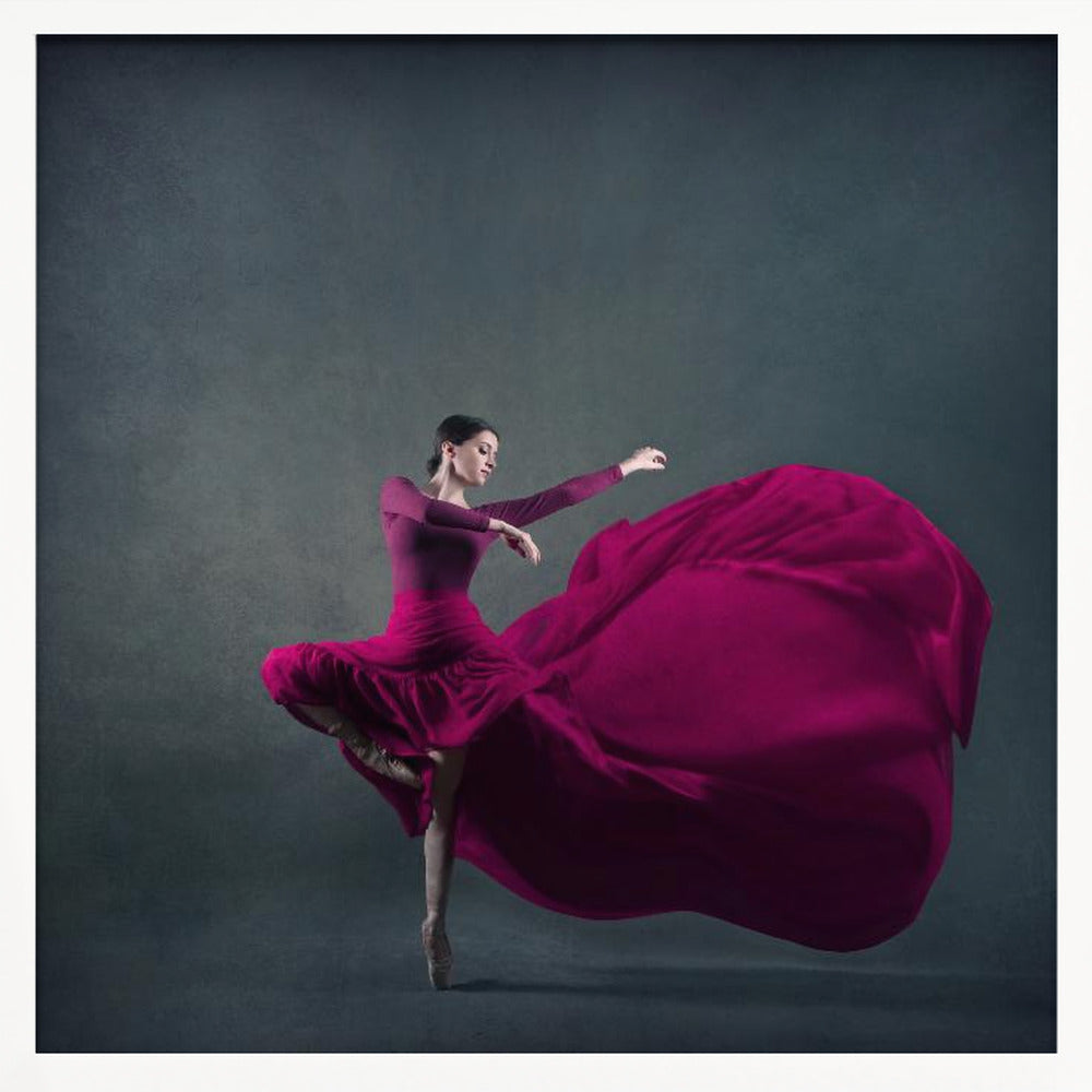 The girl & dance - Poster / Art Print