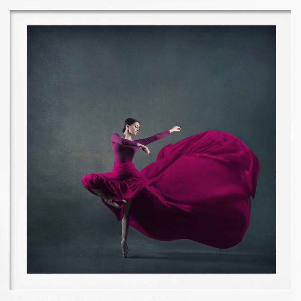 The girl & dance - Poster / Art Print