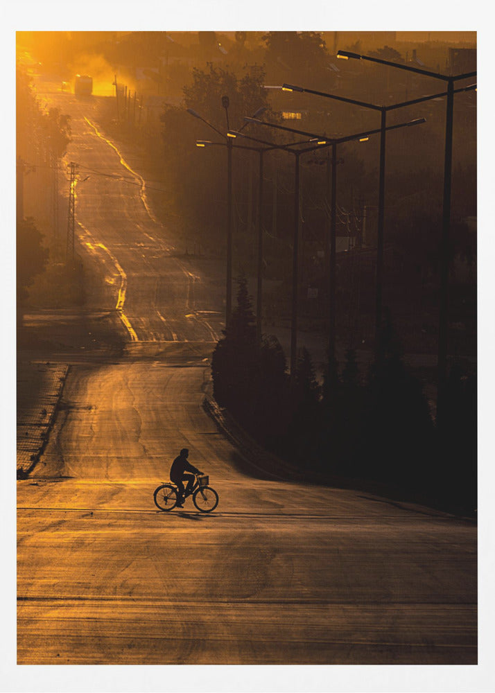 On the way to work - Poster / Art Print