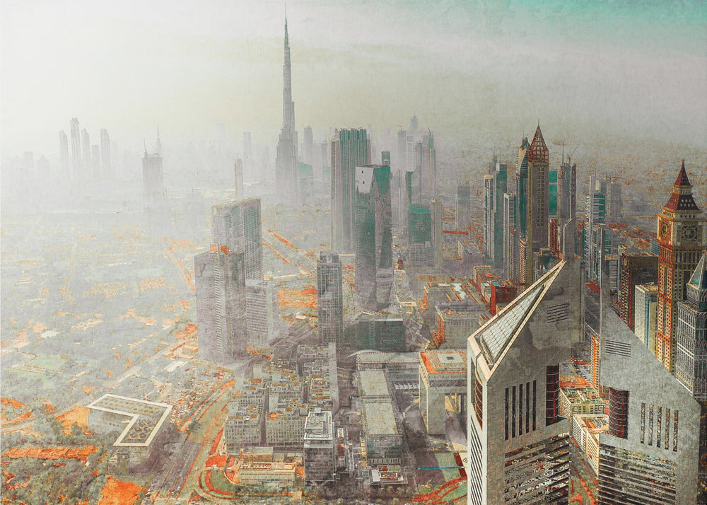 Twin Towers - Dubai - Poster / Art Print