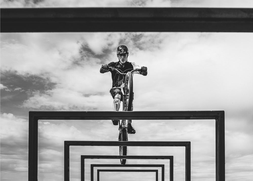 Trial Biker - Poster / Art Print