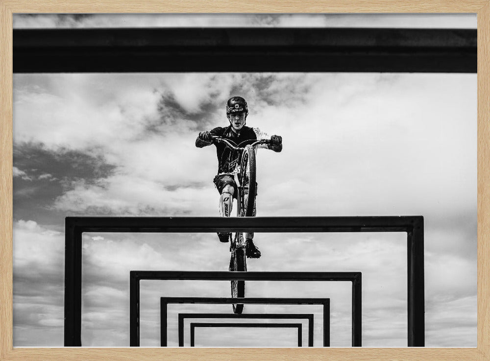 Trial Biker - Poster / Art Print