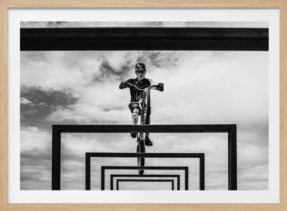 Trial Biker - Poster / Art Print