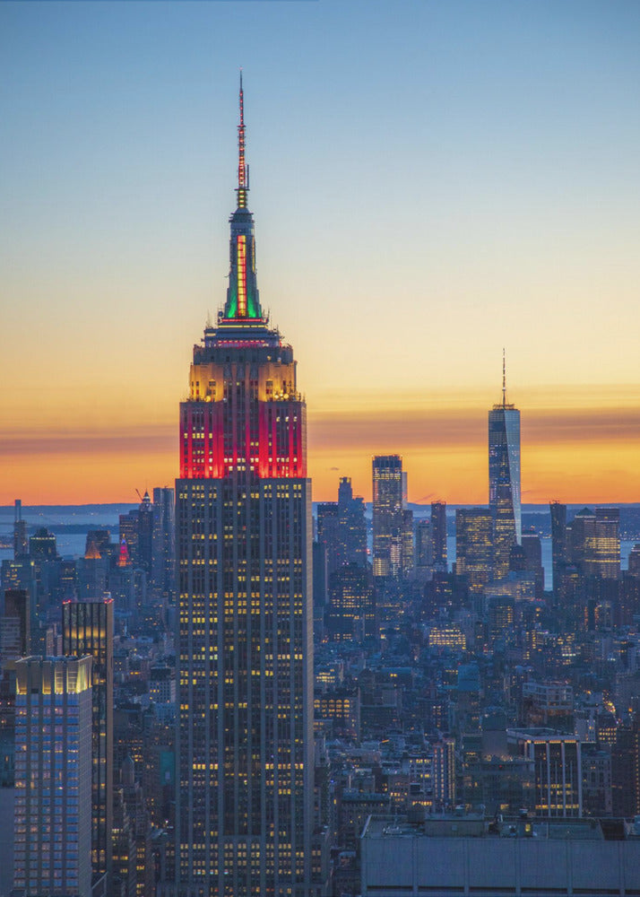 Blue Manhattan - Poster / Art Print