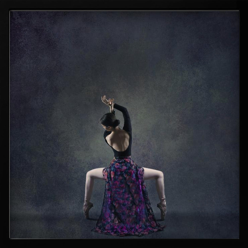 The girl & dance - Poster / Art Print