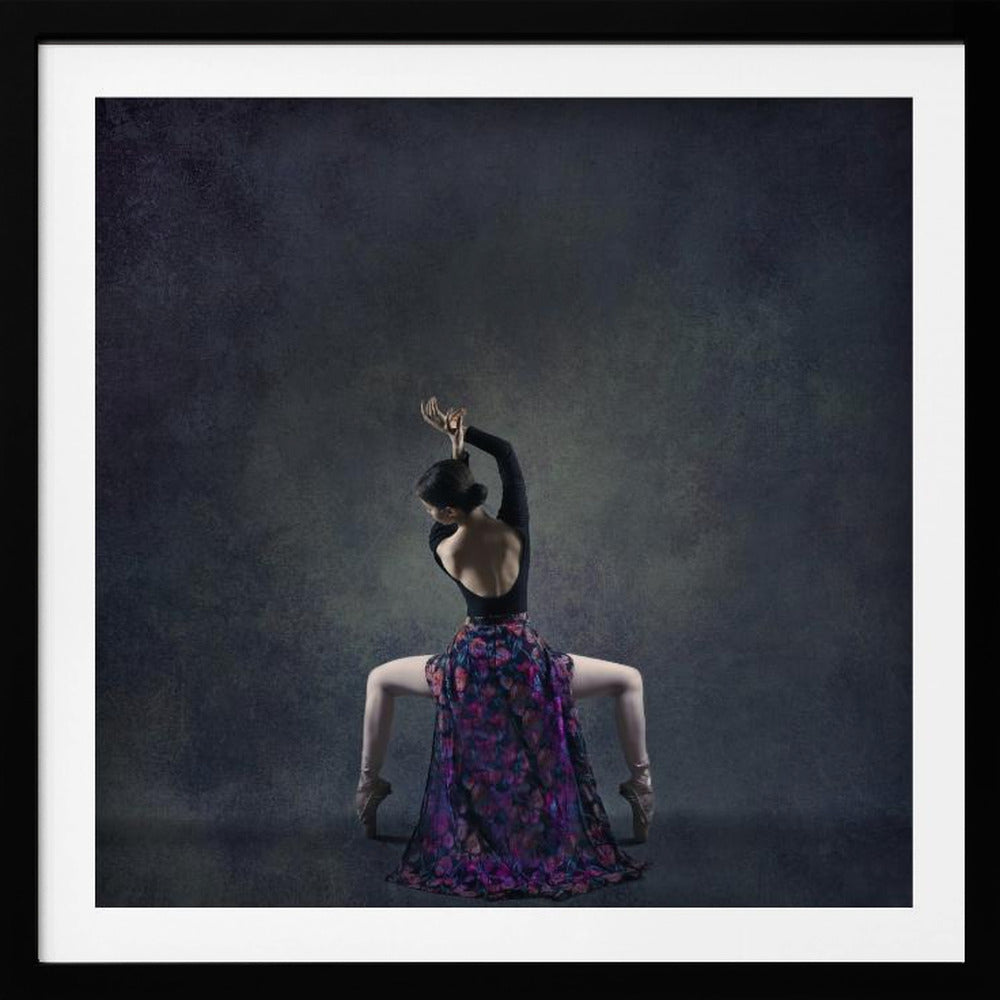 The girl & dance - Poster / Art Print