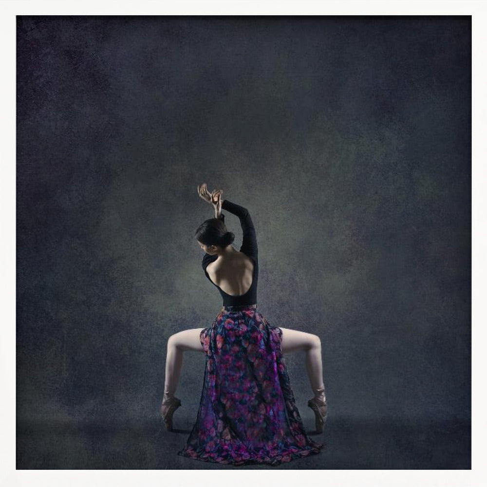The girl & dance - Poster / Art Print