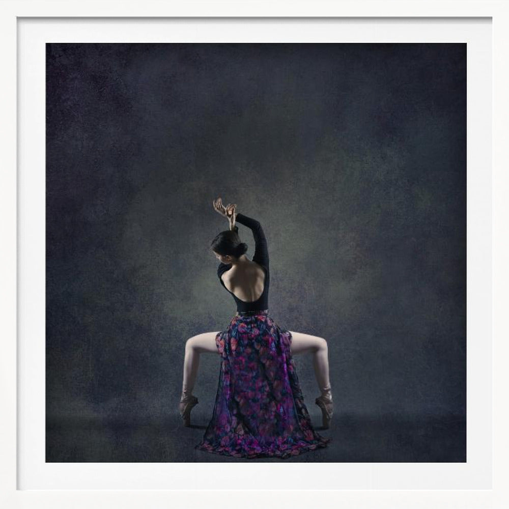 The girl & dance - Poster / Art Print