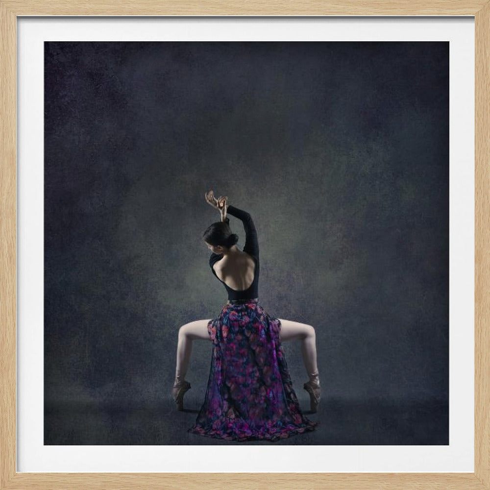 The girl & dance - Poster / Art Print