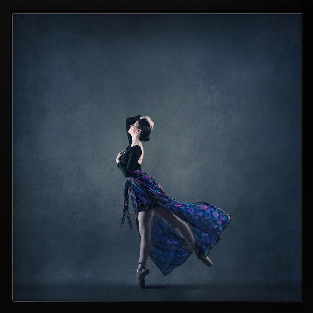 The girl & dance - Poster / Art Print