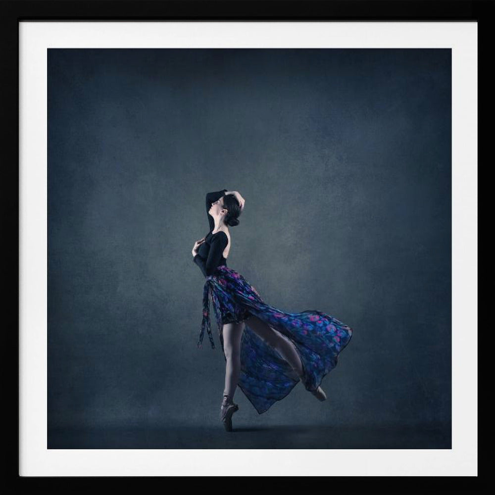 The girl & dance - Poster / Art Print