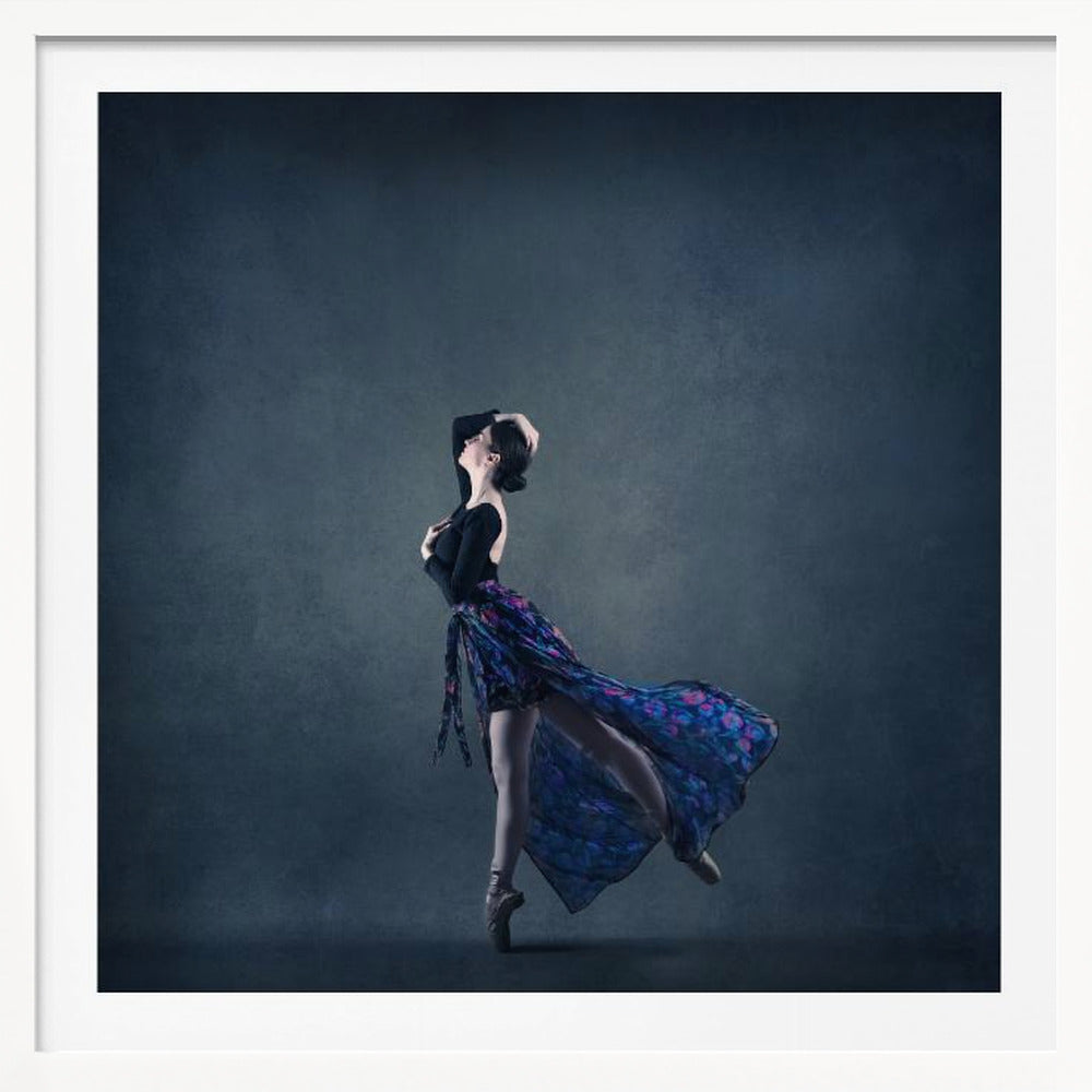 The girl & dance - Poster / Art Print