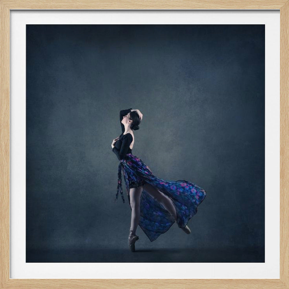 The girl & dance - Poster / Art Print
